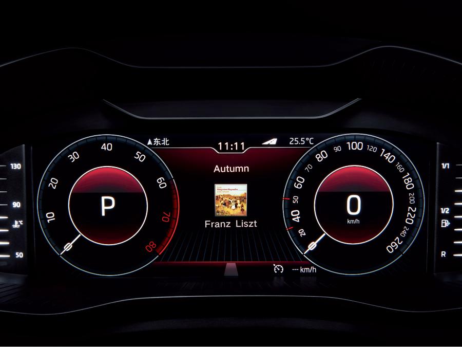 Панель приборов Skoda Kodiaq GT 2018 года  (CN) (фото 9 из 21)